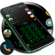 プログラムのアイコン：Theme Dialer Circle Black…