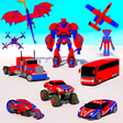 程序图标：Dragon Robot Truck Transf…