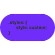 ไอคอนของโปรแกรม: style customizer