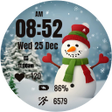 أيقونة البرنامج: Cute Snowman Christmas Wa…