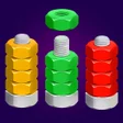 رمز البرنامج: Nuts and Bolts: Sort Puzz…