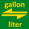 Ikona programu: Gallon to Liter Converter