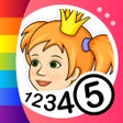 أيقونة البرنامج: Pretty Princess Coloring …