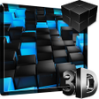 Programikonen: 3D Cubes Live Wallpaper
