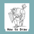 Ikon program: Drawing mythical creature…