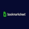 Icoon van programma: bookmarksheet