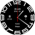 Icon of program: W6 Style 1 For Wear OS