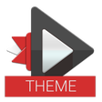 Icoon van programma: Material Dark Red Theme
