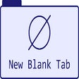 Icon of program: New Blank Tab