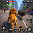程序图标：Lion Attack Animal Surviv…