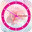 Rose Clock Live Rose Wallpaper
