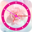 程序图标：Rose Clock Live Rose Wall…