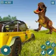 Wild SUV Dino Hunter Gun Games