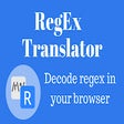 RegExTranslator: Decode RegEx in your browser icon