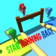 Stair running race