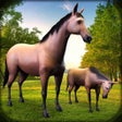 Иконка программы: My Pregnant Horse Simulat…