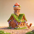 ไอคอนของโปรแกรม: CastleScrewpuzzle