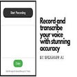 Programın simgesi: Voice Transcription