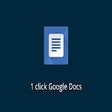 Programın simgesi: 1 Click Google Docs