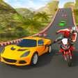 Car vs Bike Racing icon