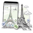 プログラムのアイコン：Sketch Eiffel Tower Theme
