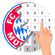 Иконка программы: Football Logo Color By Nu…