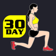 プログラムのアイコン：30 Day Lunge Challenge Fr…