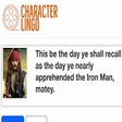 Character Lingo