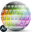 Icoon van programma: AI Keyboard Theme Electri…