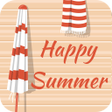Programikonen: Happy Summer Font for Fli…