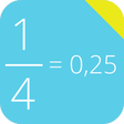 プログラムのアイコン：Decimal to Fraction Pro