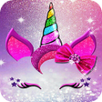 程序图标：Cute Unicorn Girl Wallpap…
