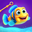 プログラムのアイコン：Save The Fish - Pin Puzzl…