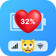 Иконка программы: Cute Emoji Battery Icon B…