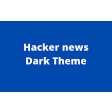 Hacker News Dark Theme