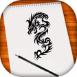 Icona del programma: How To Draw Tattoos Offli…