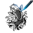 プログラムのアイコン：How To Draw Tattoos Offli…