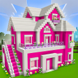 Иконка программы: Cute Craft: Pink Builder …