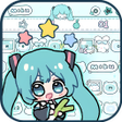 Programikonen: Cute Keyboard: Theme Laun…