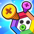 ไอคอนของโปรแกรม: Hexa Screw: Color Sort