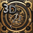3D Compass Wallpaper Keyboard icon
