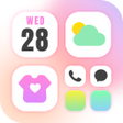 プログラムのアイコン：ThemePack - App Icons Wid…