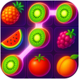 ไอคอนของโปรแกรม: Fruits Link Splash Legend…