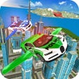 プログラムのアイコン：Flying Police Car Simulat…