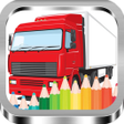 Grand Truck Drawing and Colori