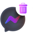 Programın simgesi: Delete Facebook Messages