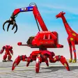 Spider Crane Robot Games 3d