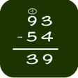 Pictogram van programma: Math: Long Subtraction