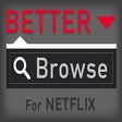 Symbol des Programms: Better Browse for Netflix
