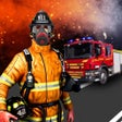 Ícone do programa: Fire Truck Rescue Simulat…